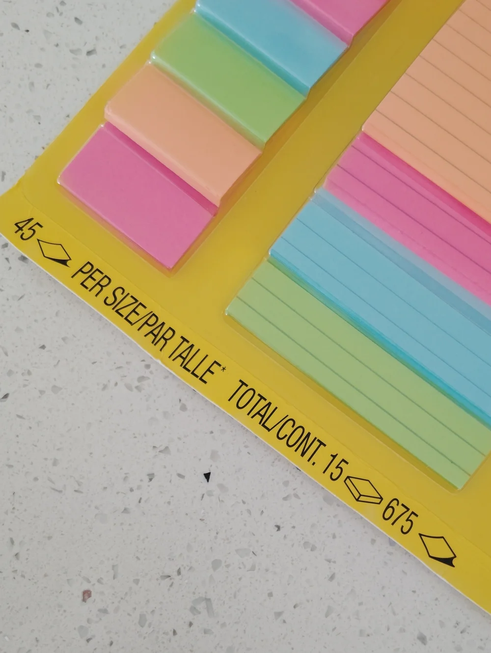 NWT Post-it Super Sticky Notes Combo Pack 15 Pads 675 Sheets Supernova Neons